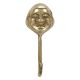 Laughing Buddha Brass Wall Hook