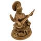Goddess Saraswati with Veena Brass Statue