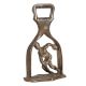 Brass Bottle OpenerÂ With Athlete Figurine