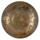Brass Natraja Shiva Plate With Embossed Design From South Indian