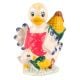 Coloful Porcelain Duck Statue