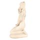White Porcelain Mother and Daughter Figurine
