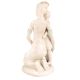 White Porcelain Mother and Daughter Figurine