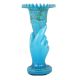French Blue Hand Holding A Torch Vase