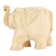 White Bone Elephant Figurine