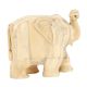 White Bone Elephant Figurine