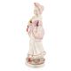 Porcelain Figurine Of A Lady Standing In Pink Dress
