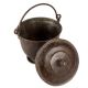 Utensil Vintage Bucket With Handle & Lid Small Size