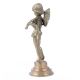 Brass Standing Cherub Angel Statue Baby Angel Guitar Violin