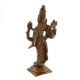 Brass Vishnu IdolÂ In Dark Finish