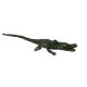 Solid Brass Crocodile Figurine