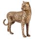 Hand Crafted Brass Leopard Statue
