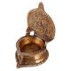 Brass Ashta Lakshmi Oil Lamp