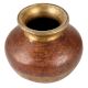Brass And Copper Ganga Jamuna Pot