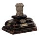 The National Emblem of India on Wooden Base