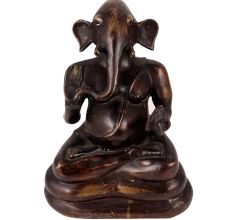 Lord Ganesha Sitting Statue Sitting With Blessing Pose
