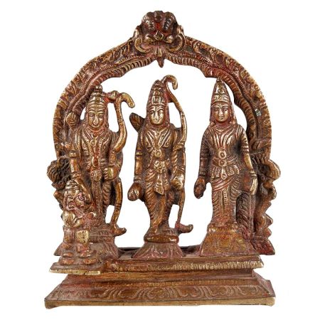 Brass Ram Darbar Statue