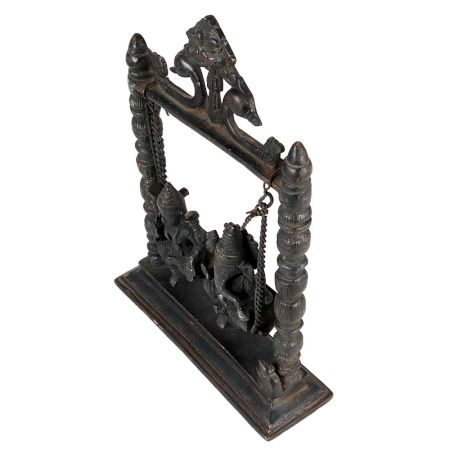 Ganesha Lakshmi in Swing Statue