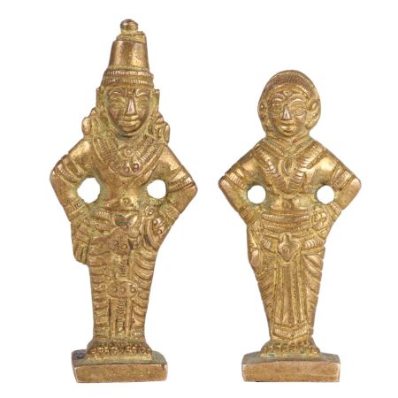 Brass Laxmi Narayan Statue