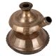 Brass Unique Shape Hookah Pot In Antique Finish