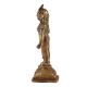 Brass Standing Goddess Laxmi Statue
