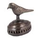 Bird Brass Vajri Foot Scrubber Rattle In Dark Finish
