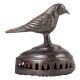 Bird Brass Vajri Foot Scrubber Rattle In Dark Finish