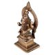 Brass Ganesha Statue Sitting With Prabhavali