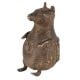 Brass Dhokra Kangaroo With Child Statue