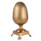 Golden Brass Antique Gold Pineapple Lamp On Stand