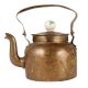 Rustic Brass Kettle For Tea And Coffee