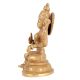 Brass Laxmi Goddess Of Wealth Statue