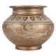 Brass Water Pot With Indian Motifs