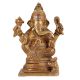 Brass Lord Ganesha Statue In Antique Finish