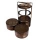 Old Brass 3 Storage Â Lunch Or Tiffin Box