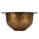 Simple Brass Bowl In Antique Finish