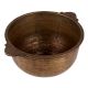 Simple Brass Bowl In Antique Finish