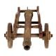 Brass Cannon Showpiece Historic Display