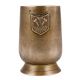 Old brass Football Trophy Cup
