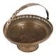 Brass Pooja Flower Basket With Handle