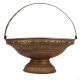 Brass Pooja Flower Basket With Handle