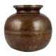 Brass Heavy Bottomed Round Pot