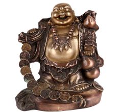 Money Kuber Laughing Buddha Statue
