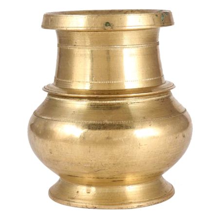 Golden Decorative Water Storage Pot
