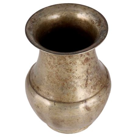 Old Hindu Deity Worship Brass Pot