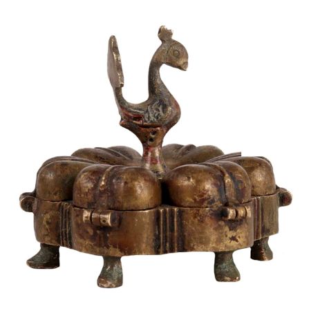 PeacockÂ Indian Six Compartment Tikka Box