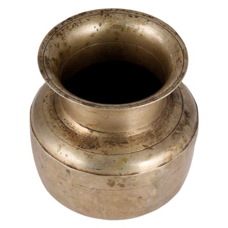 Old Broad Brass Water Pot