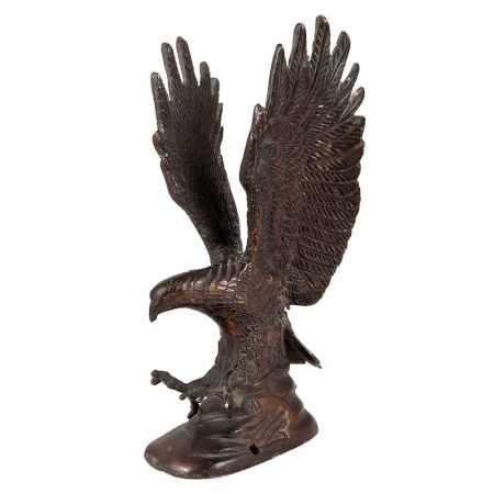 Brass Flying Eagle Statue