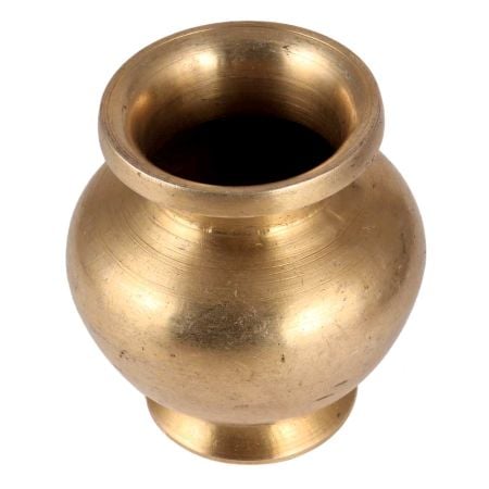 Brass Hindu Deity Kalash Pot