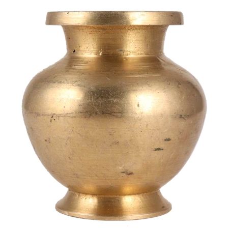 Brass Hindu Deity Kalash Pot